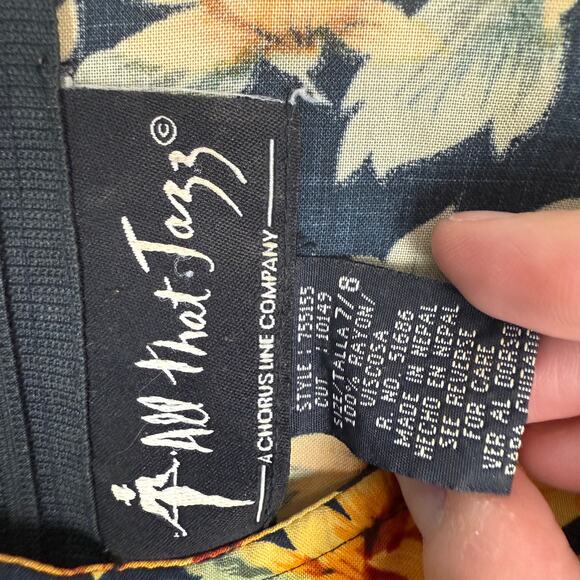 Floral Sunflower Print Dress - Picture 4 of 10